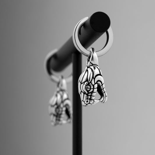 Hissing Snake Drop Earrings