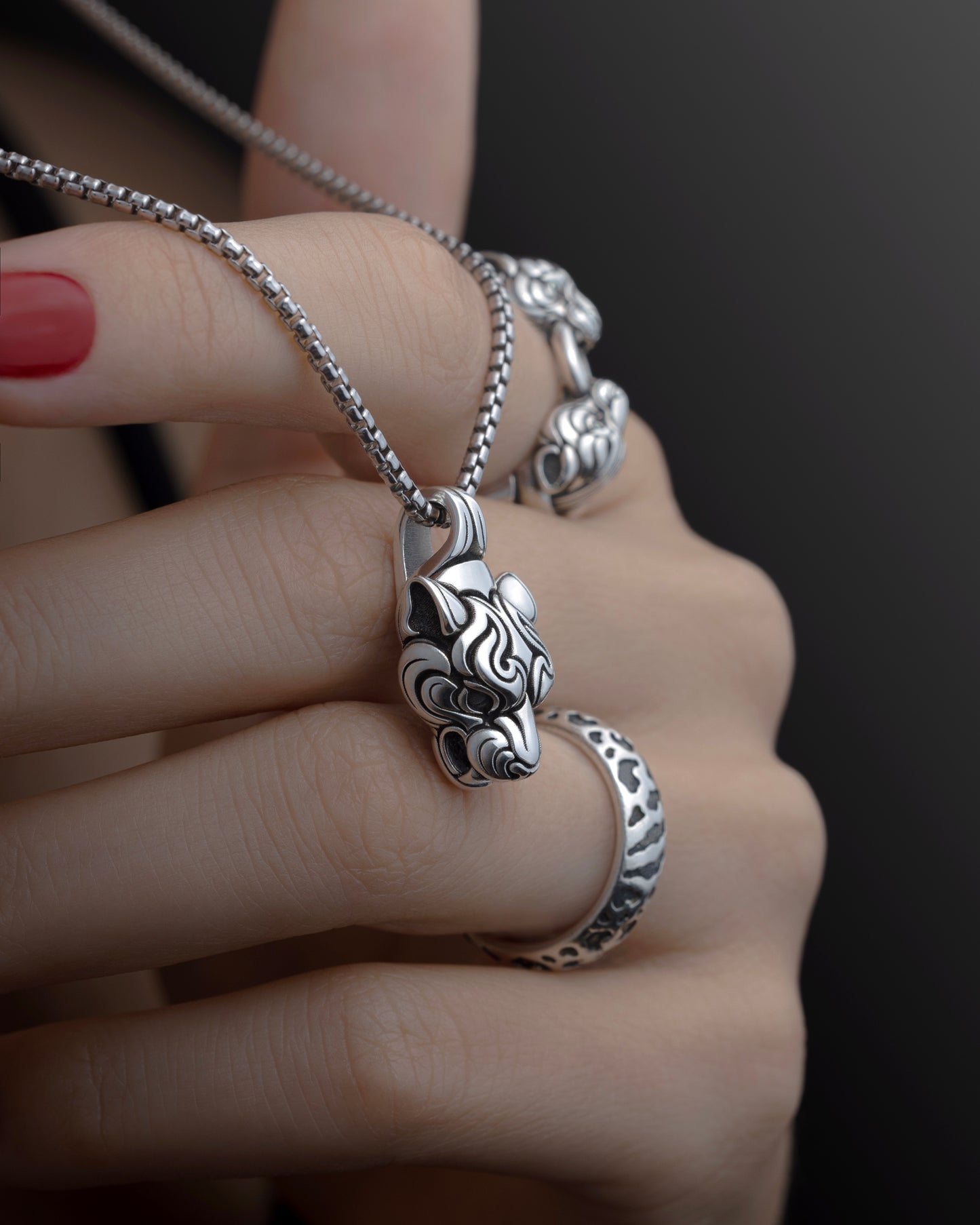 Panther Pendant Necklace