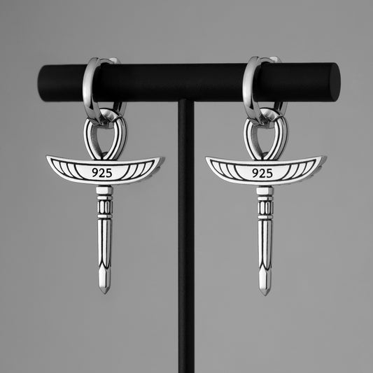 Ankh Earrings