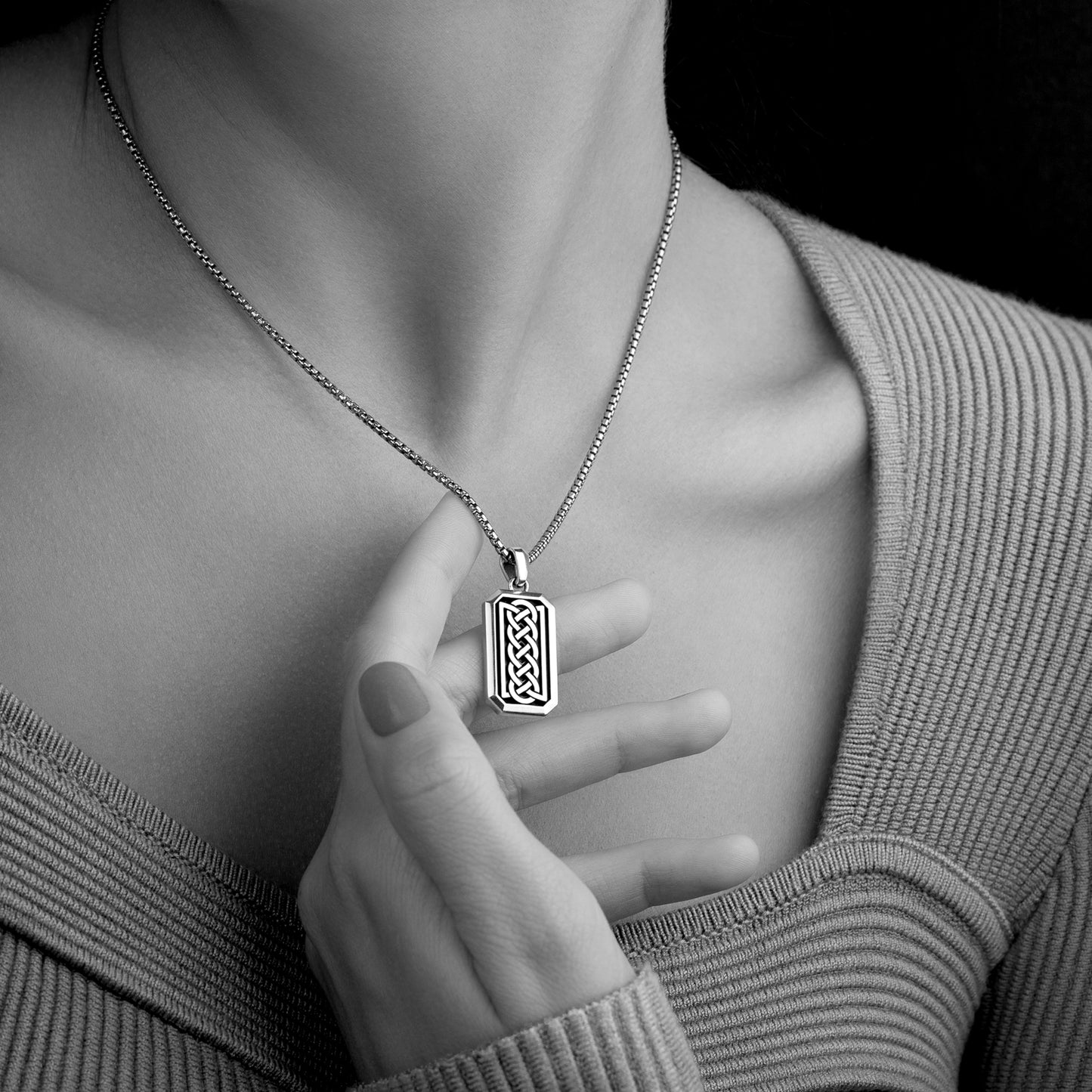 Celtic Knot Pendant Necklace