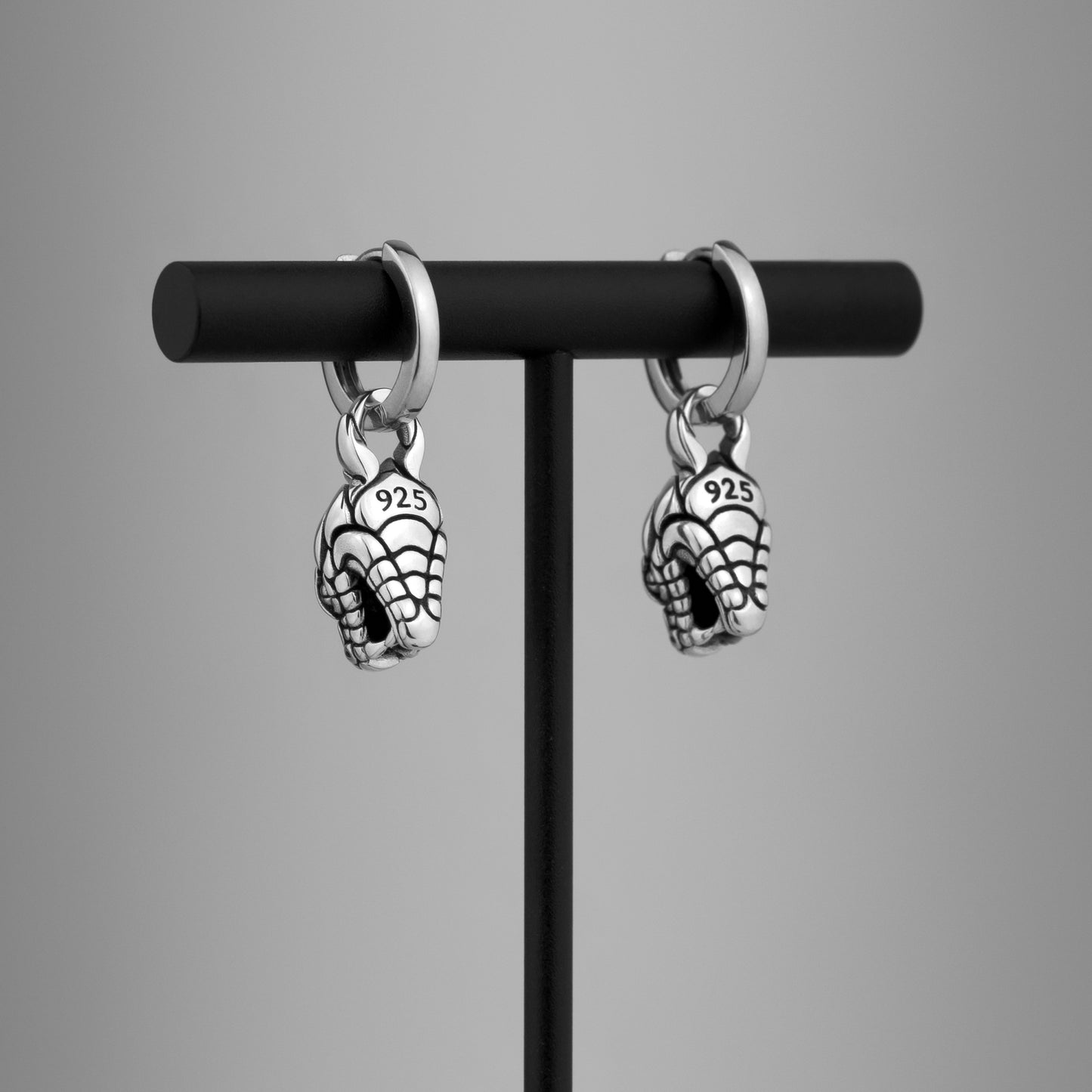 Hissing Snake Drop Earrings