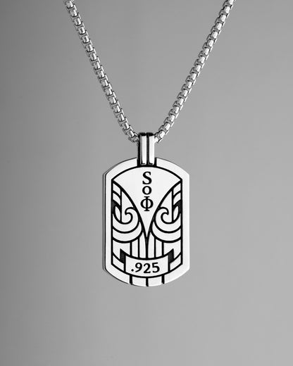 Deco Jaguar Pendant Necklace