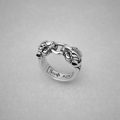 Deco Puma Ring