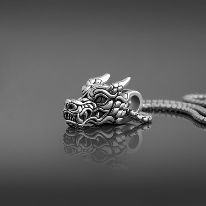 Dragon Head Pendant Necklace