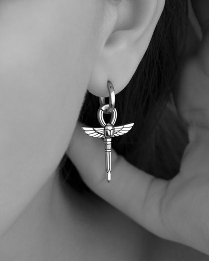 Ankh Earrings