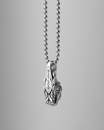 Foo Dog Pendant Necklace