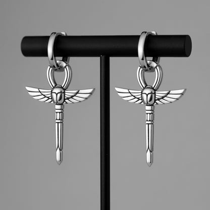 Ankh Earrings
