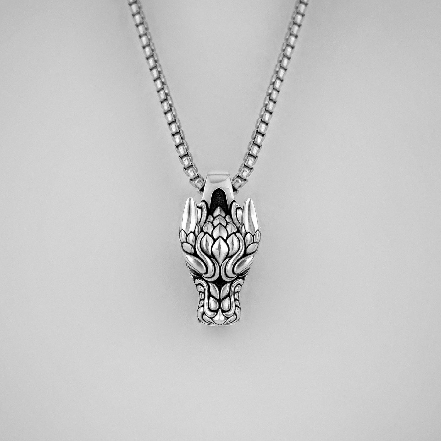 Dragon Head Pendant Necklace