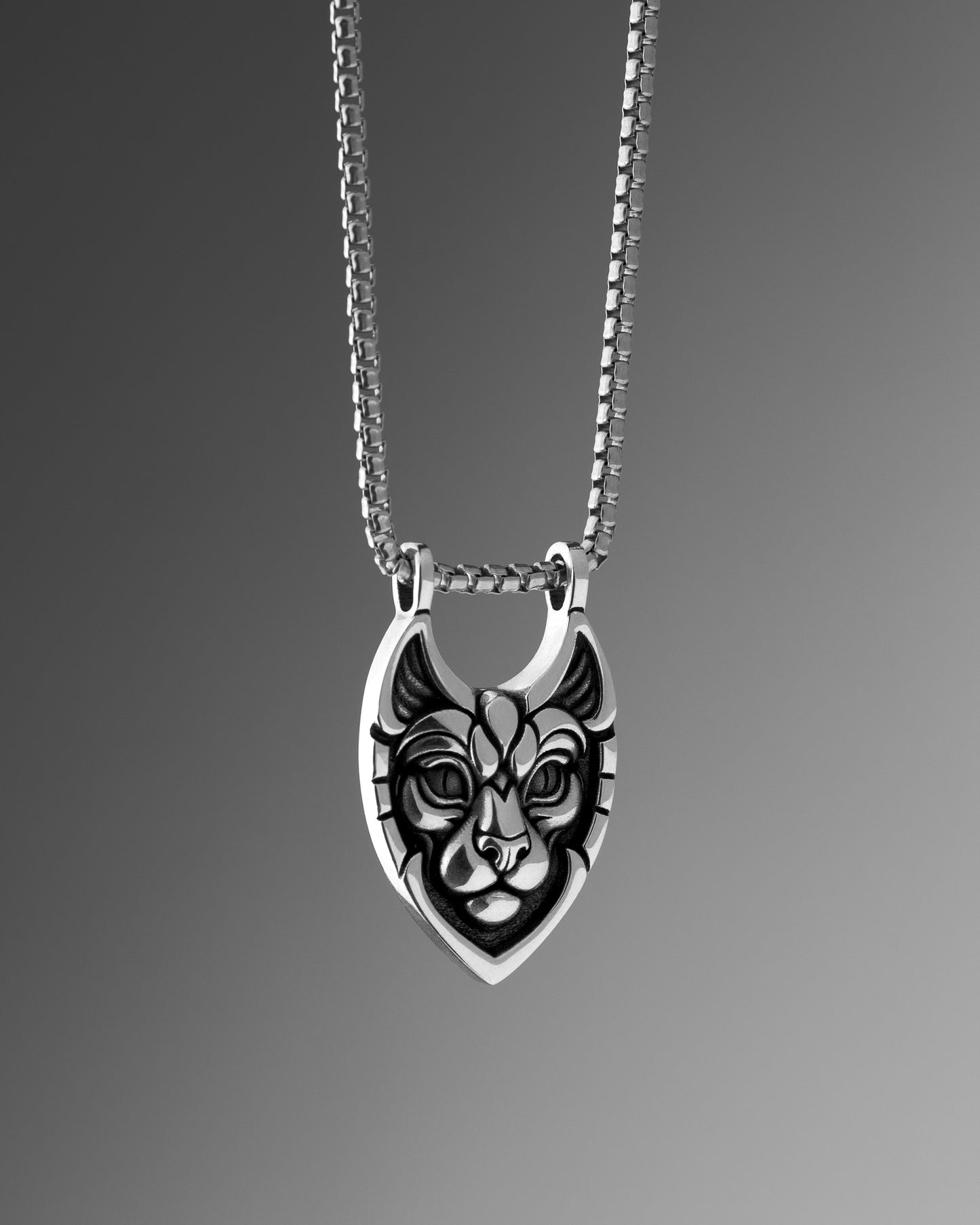 Egyptian Cat (Bastet) Pendant Necklace