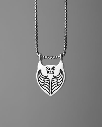 Horned Owl Pendant Necklace