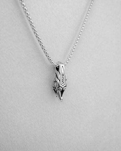 Sterling silver Bald Eagle pendant